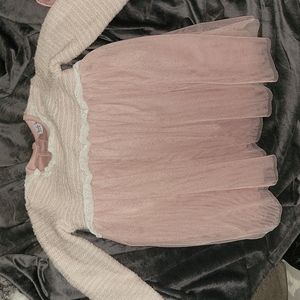 Pink dress for toddler girl